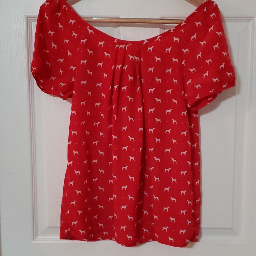 Old navy tie back dog shirt